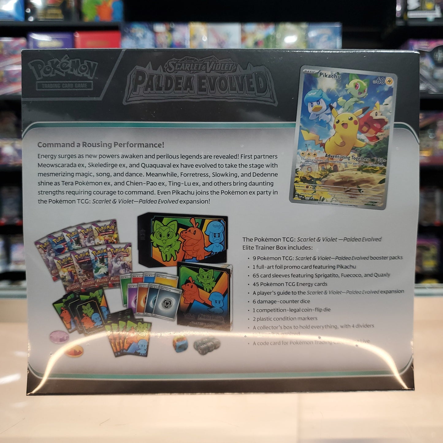 Scarlet & Violet: Paldea Evolved - Elite Trainer Box