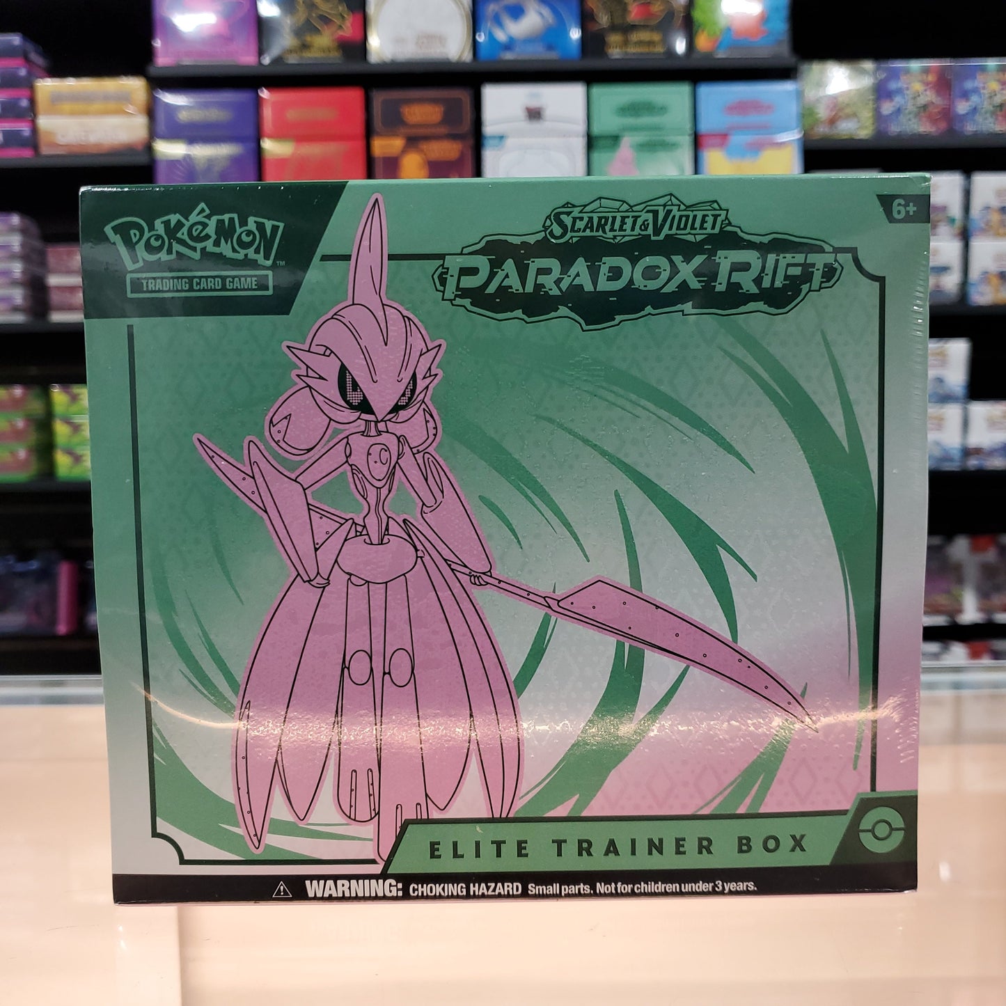 Scarlet & Violet: Paradox Rift - Elite Trainer Box (Iron Valiant)