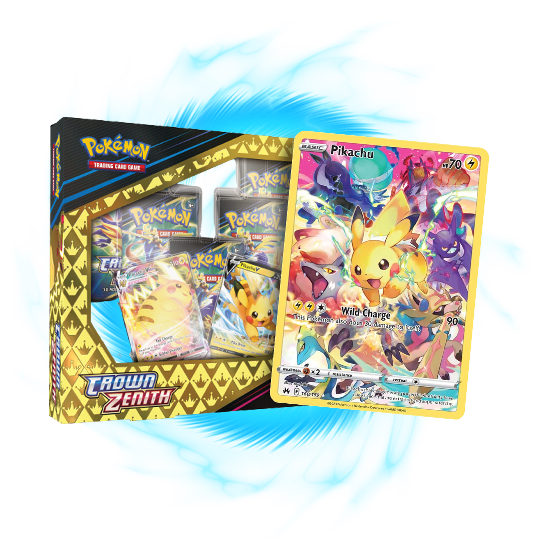 Crown Zenith Pikachu Special Collection Box