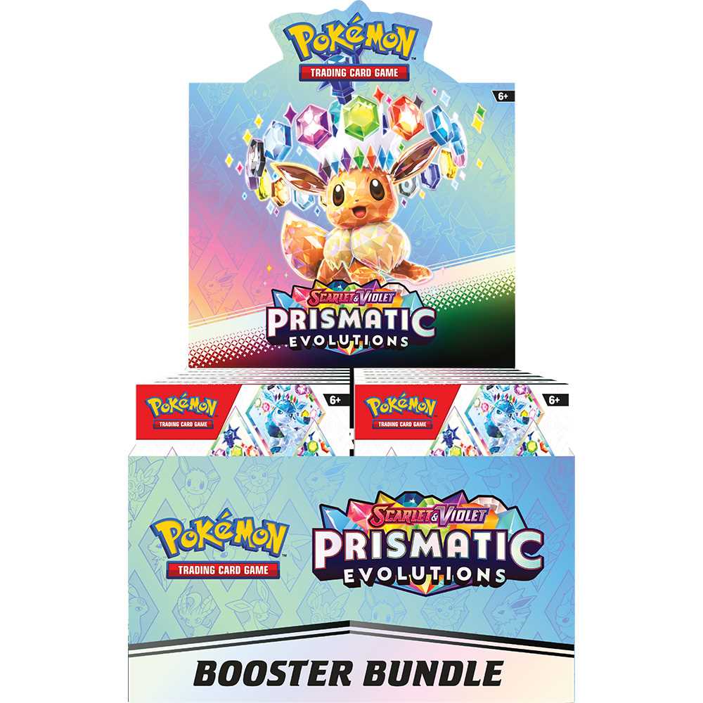 TCG: Scarlet & Violet Prismatic Evolutions- Booster Bundle10 Booster Bundles