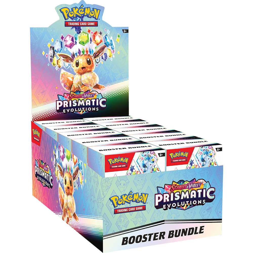 TCG: Scarlet & Violet Prismatic Evolutions- Booster Bundle10 Booster Bundles