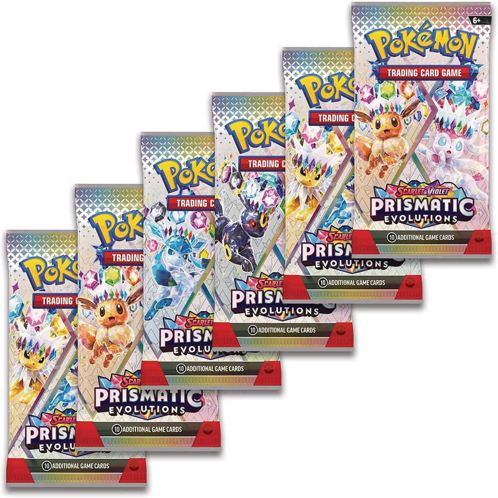 TCG: Scarlet & Violet Prismatic Evolutions- Booster Bundle10 Booster Bundles