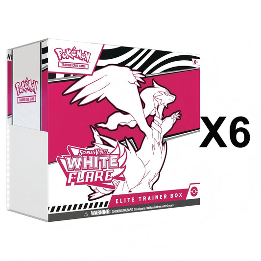 White Flare SV10.5 Elite Trainer Box [x6] Sealed Case