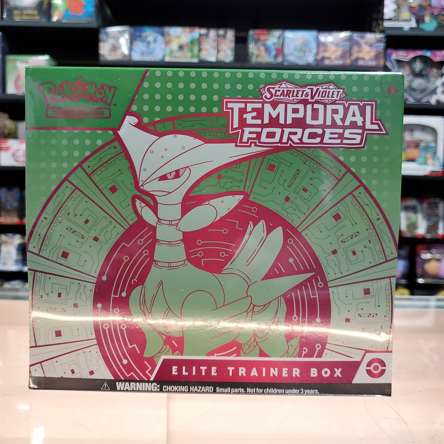 Scarlet & Violet: Temporal Forces - Elite Trainer Box (Iron Leaves)