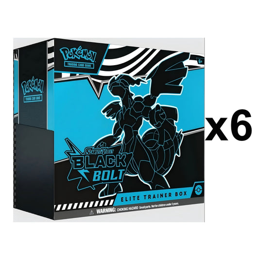 Black Bolt SV10.5 Elite Trainer Box [x6] Sealed Case