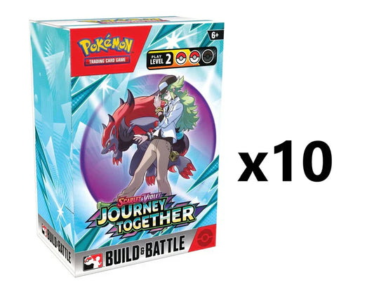 Journey Together SV09 Build & Battle Sealed Display