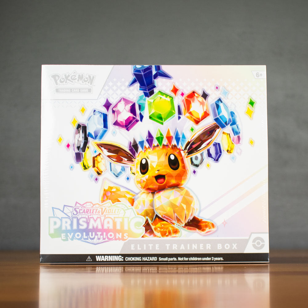 Scarlet & Violet Prismatic Evolutions Elite Trainer Box