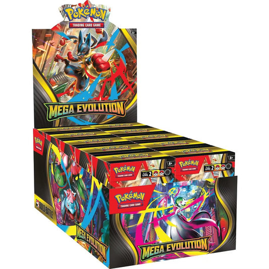 TCG: Mega Evolution Build and Battle Box 10 Booster Bundles